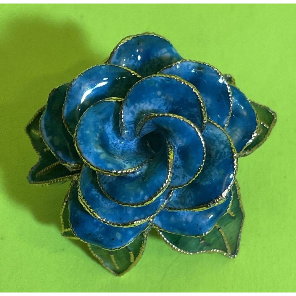 Blue Flower Pin Rare